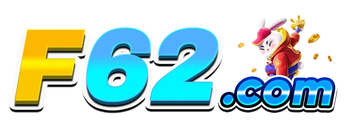 Logo F62.com con conejo y monedas